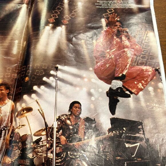 MICHAEL JACKSON On Stage And Off LIFE Magazine September 1984 fair condition, - Picture 8 of 13